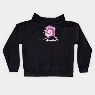 Alaska Tie Dye Kids Hoodie